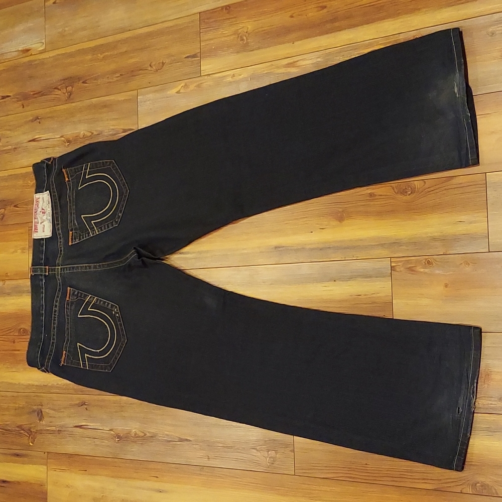 Vintage True Religion Bobby Super T Black Size 40x34 Jeans
